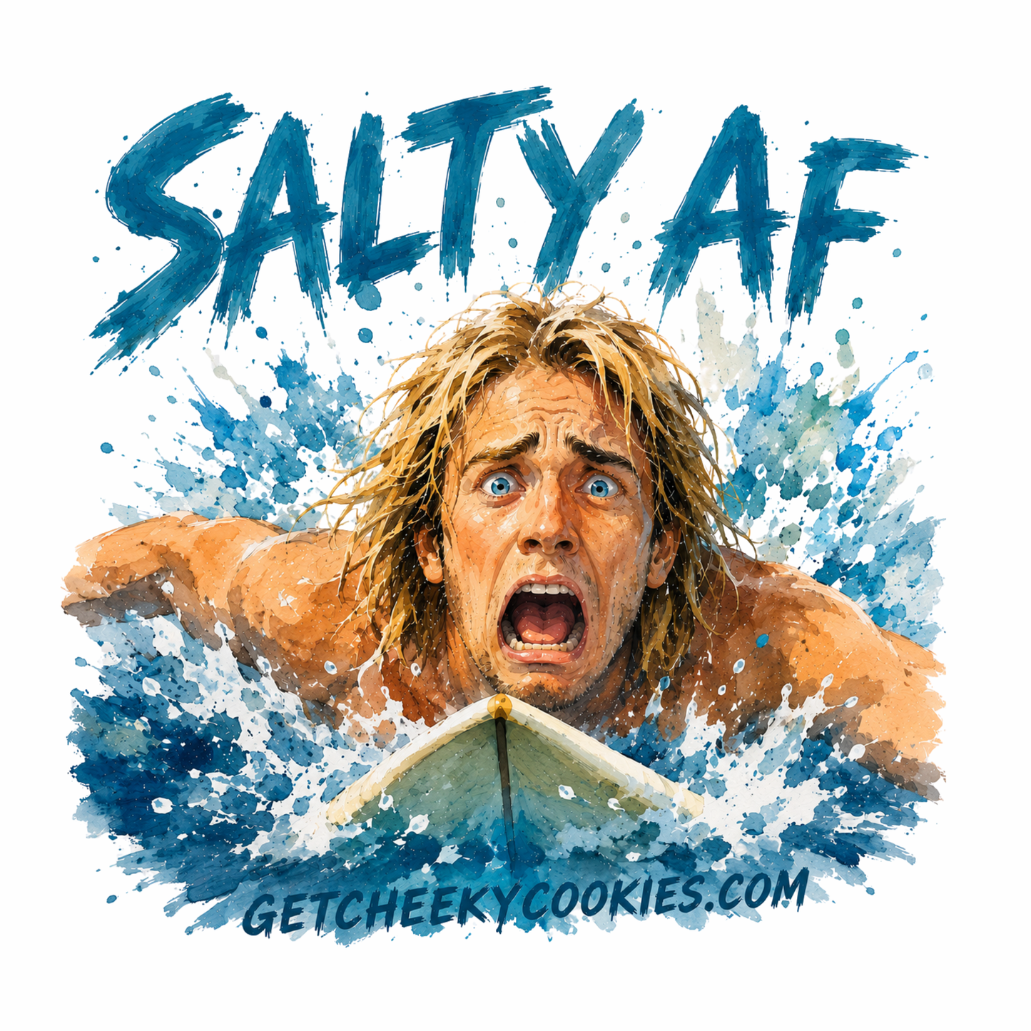 Salty AF - Surfer