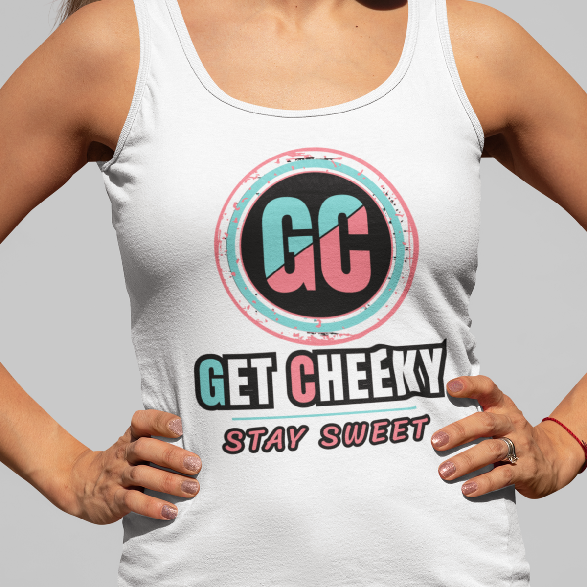 Get Cheeky - Logo Pink