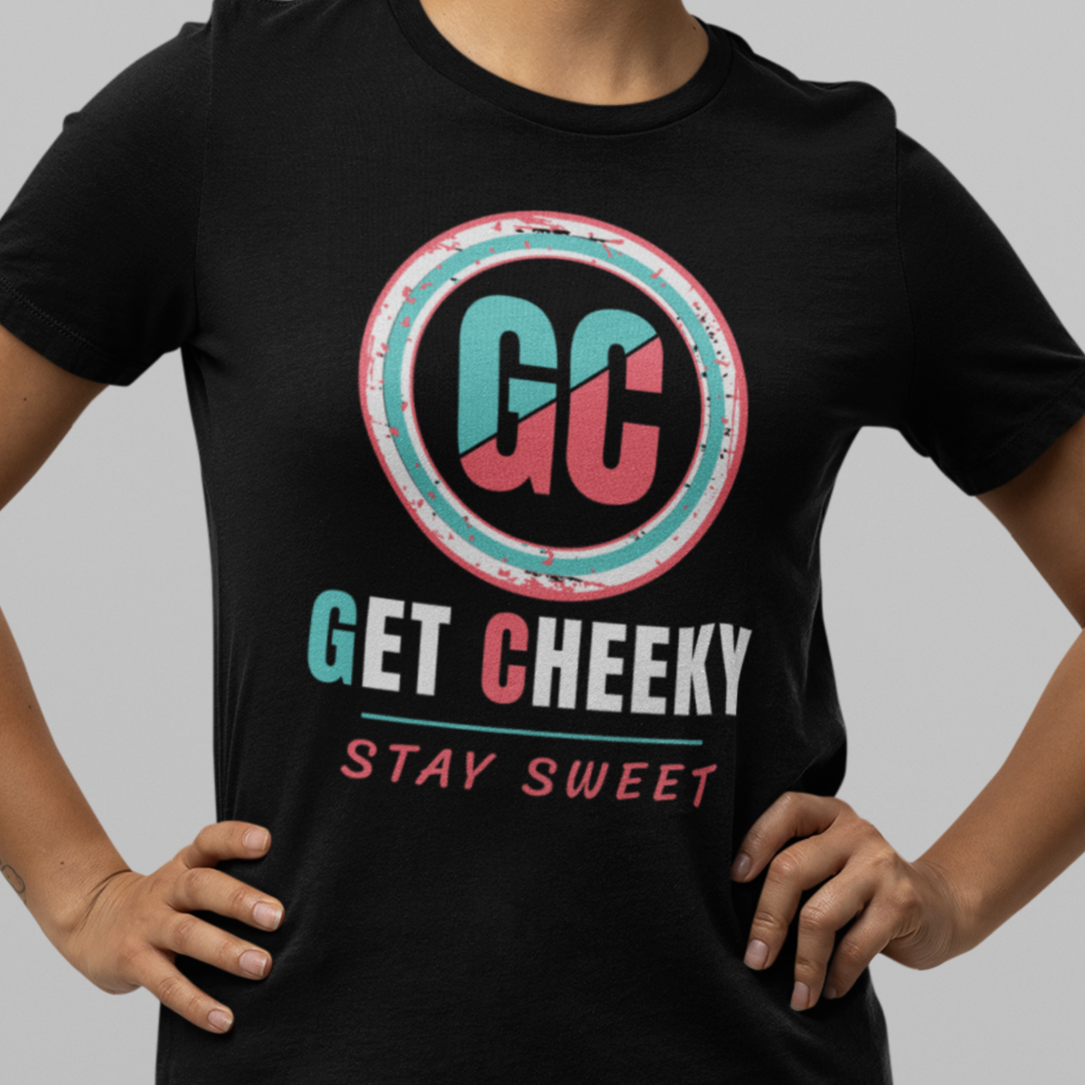 Get Cheeky - Logo Pink