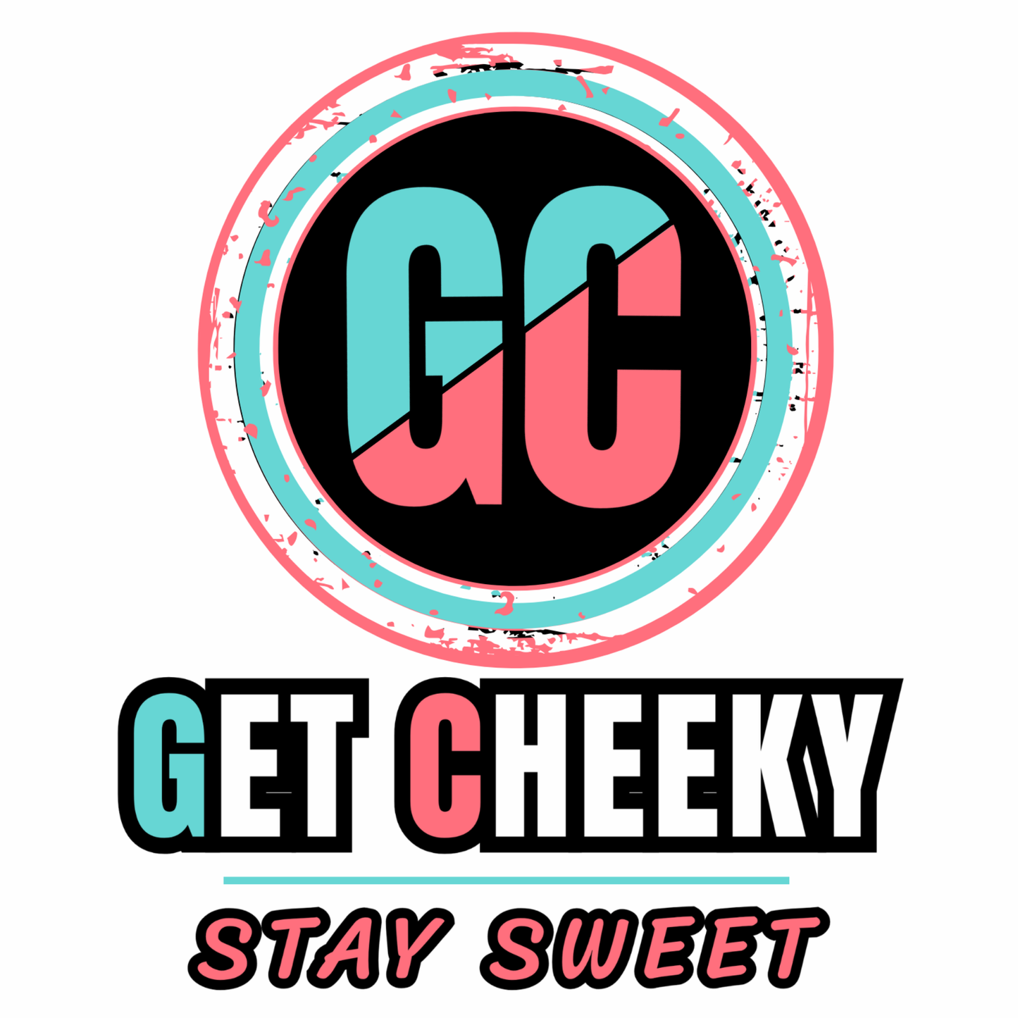 Get Cheeky - Logo Pink