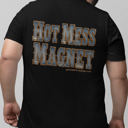 Hot Mess Magnet - Denim