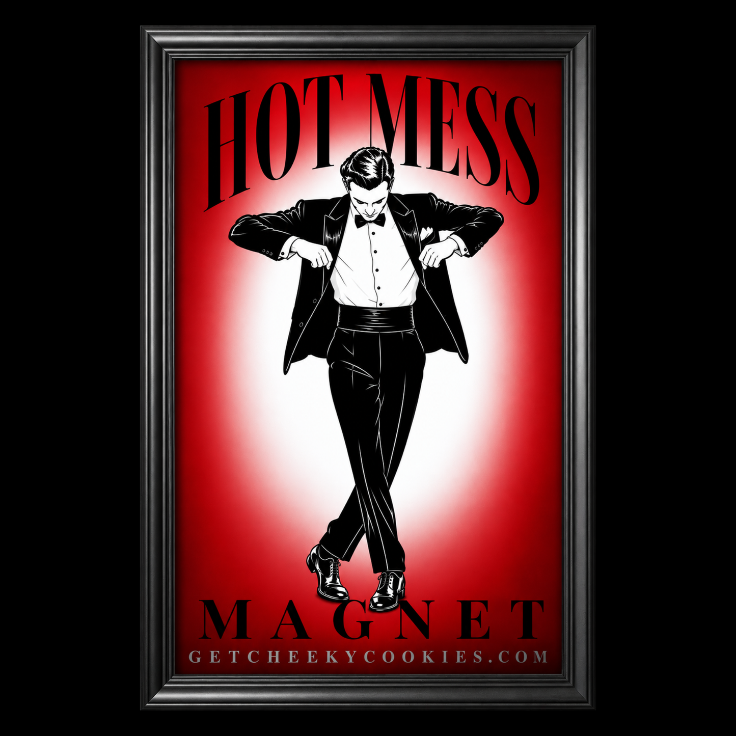 Hot Mess Magnet - Tux