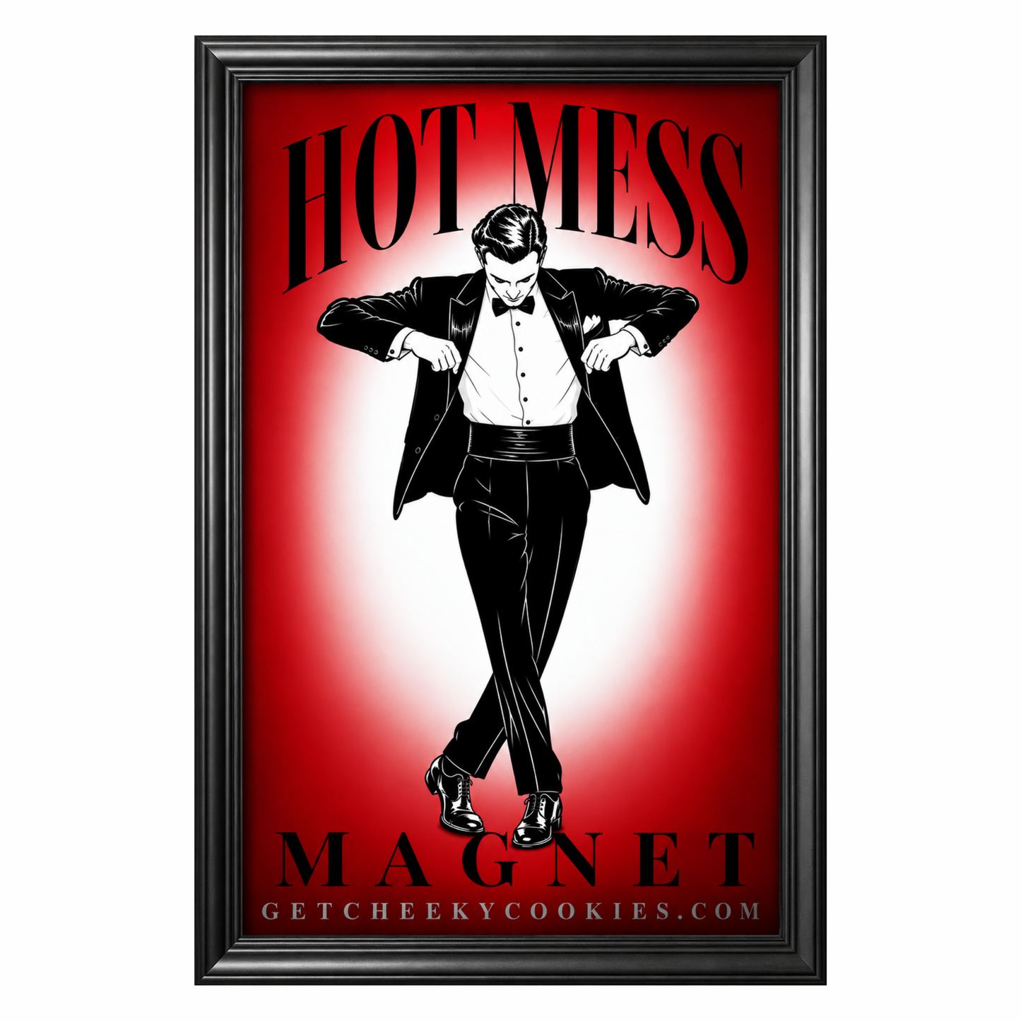Hot Mess Magnet - Tux