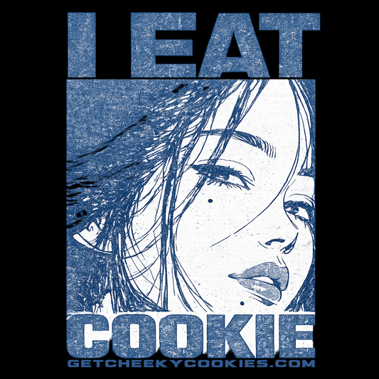 I Eat Cookie - Blue