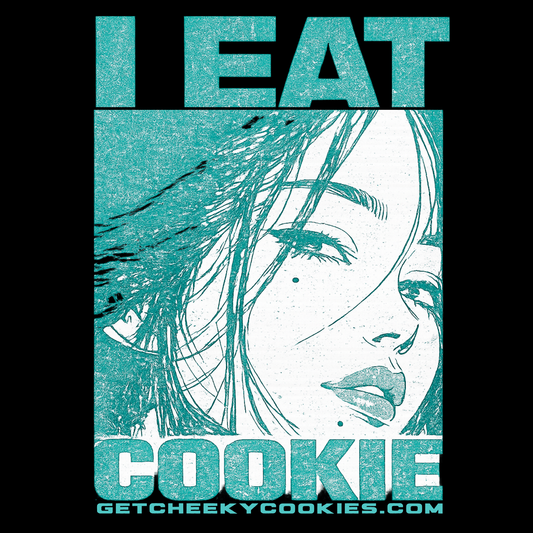I Eat Cookie - Teal