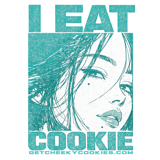 I Eat Cookie - Teal