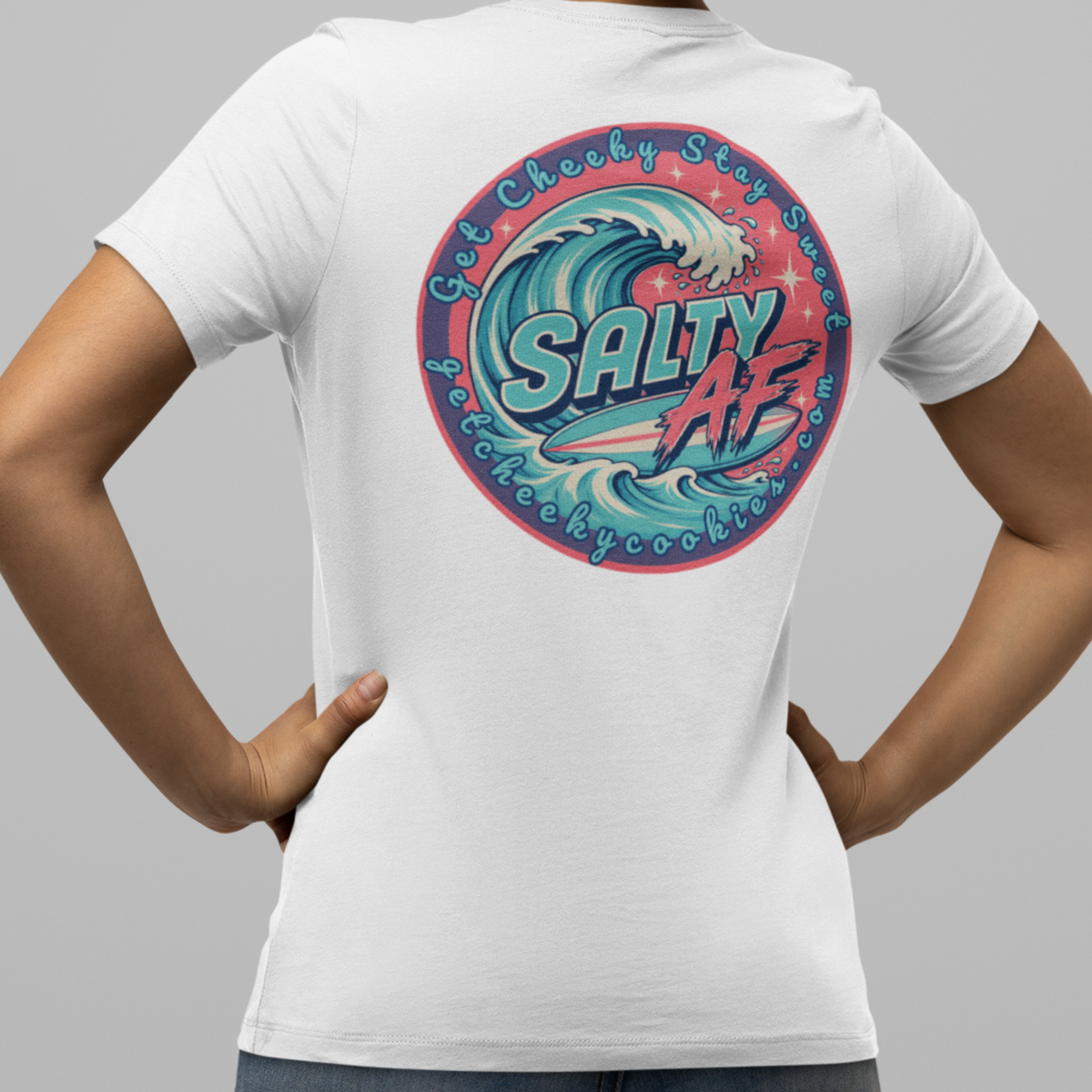 Salty AF - Badge