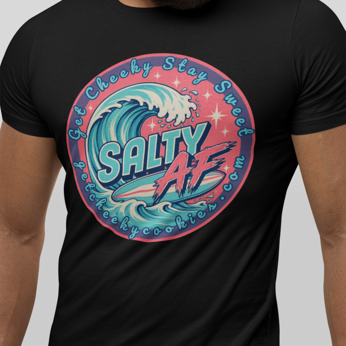 Salty AF - Badge