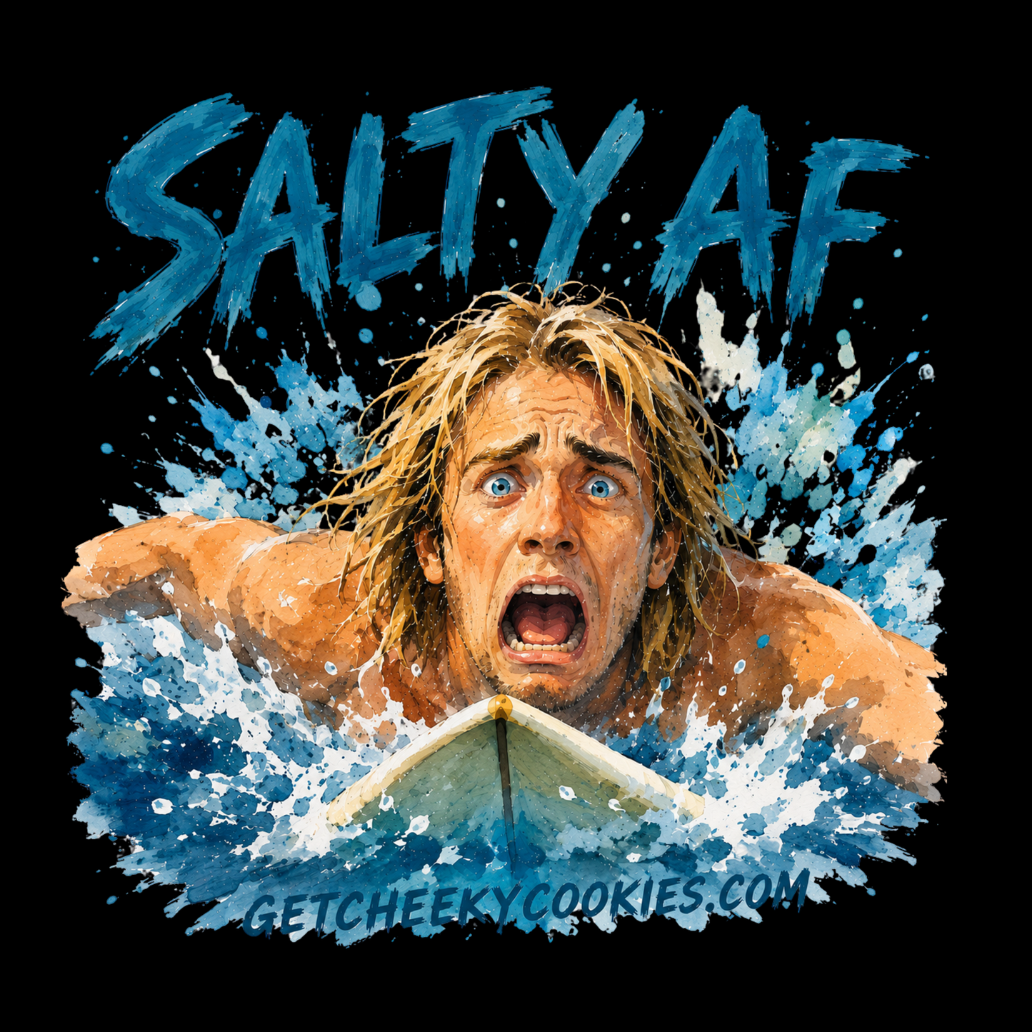 Salty AF - Surfer