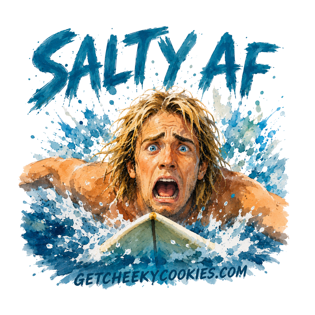 Salty AF - Surfer
